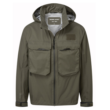 All Season Lightweight Waterproof Breathable Rain Jacket for Fishing and Wading