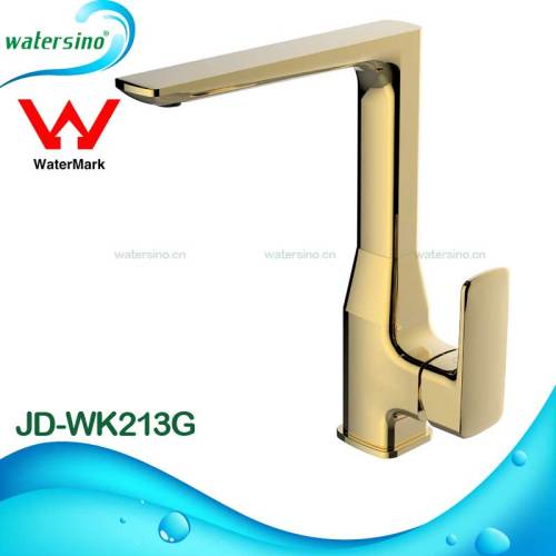 Luxury Gold Kitchen sink 2 hole faucet