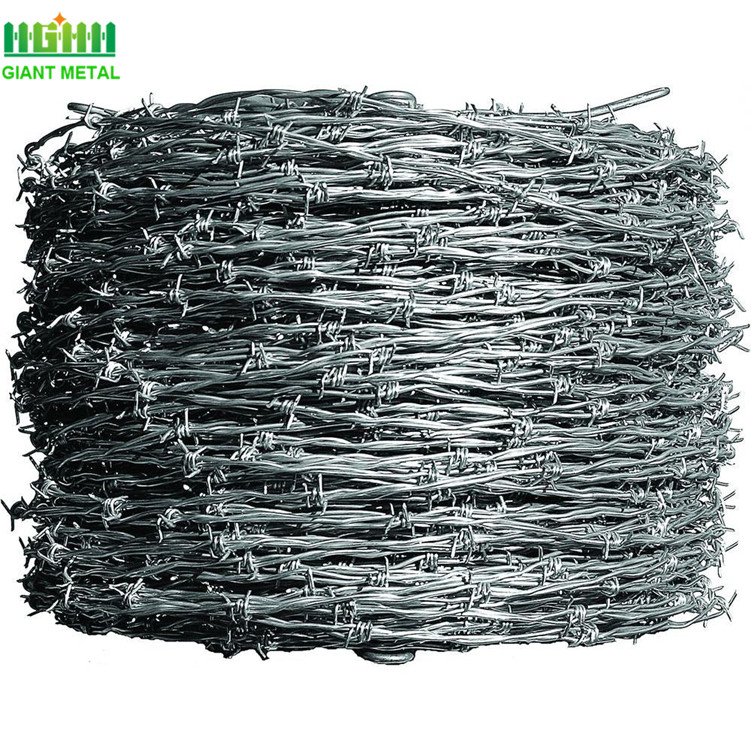 PVC Coated Barbed Wire Stainless Steel Barbed Wire