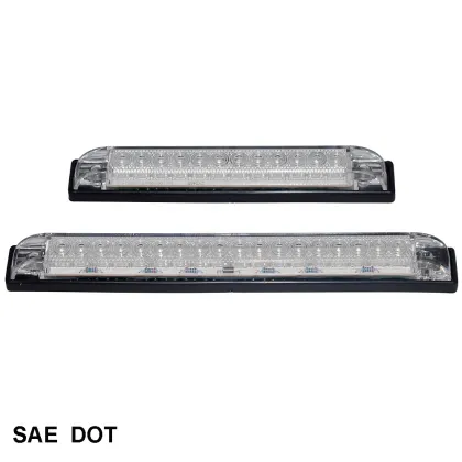 Slim Line LED Utility Lights - Marker Lights 4 inch to 8 inch for Boats and Trailers