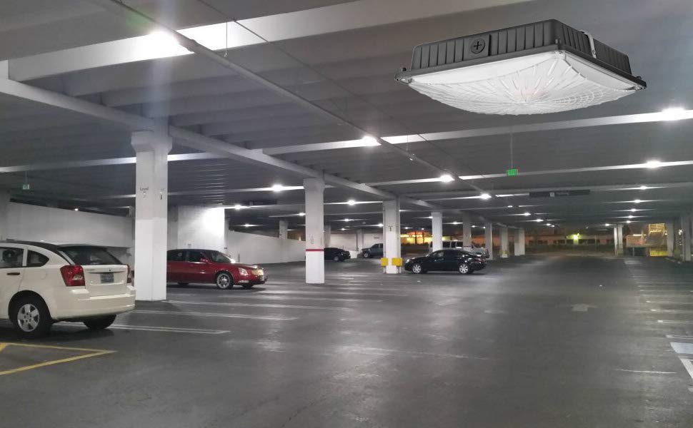 led canopy lights for gas station