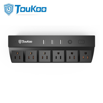3 USB ports multi outlet electrical power strip