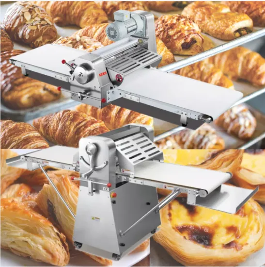 China-Made Baklava Dough Sheeter Machine with Conveyor Belt, 500mm Width