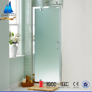 8mm 10mm Frosted Toughened Shower Room Glass Panel