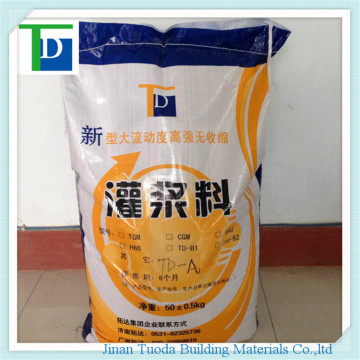 Non-corrosive, oil anti-permeability TD-B6 superfine cement grout materials 40kg/plastic woven bag