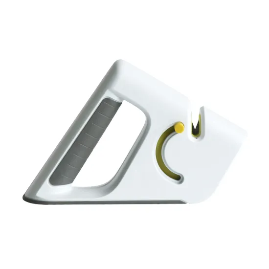 Professional 4-in-1 Knife & Scissors Sharpener with Non-slip Base and Coated Stone