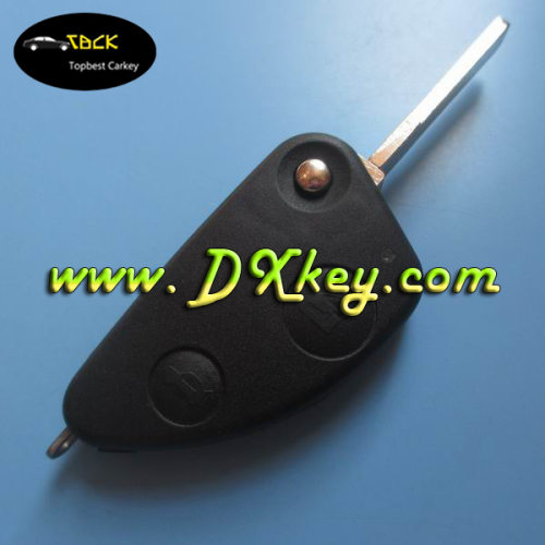 Top best 2 button auto blank key shell for car alfa romeo alfa car key blank