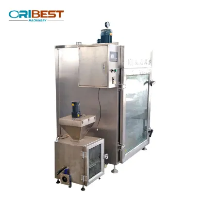 Multifunctional Commercial Sausage Smoker and Chicken Smoking Machine