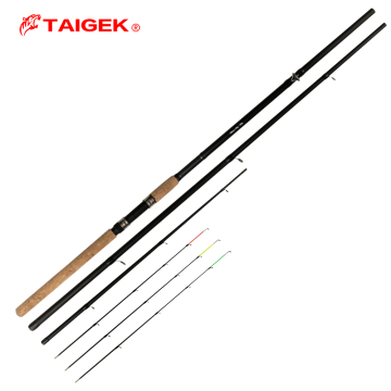 Taigek 4 Section Carp Fishing Feeder Rod - Rod Spinning Fiber Karbon Ekonomi