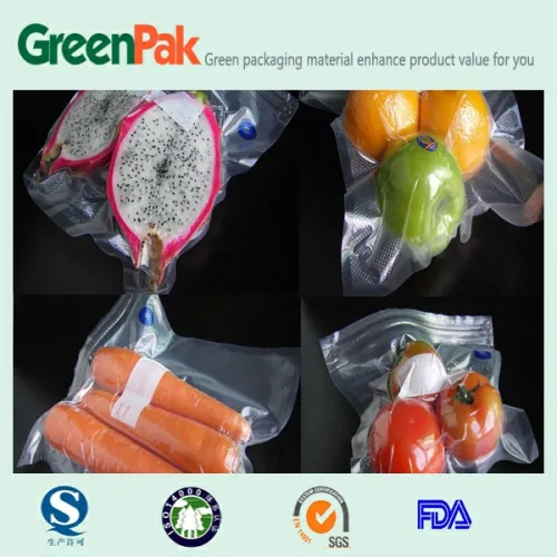 Fruits And Veg Embossed Vacuum Pouches, High Quality Fruits And Veg