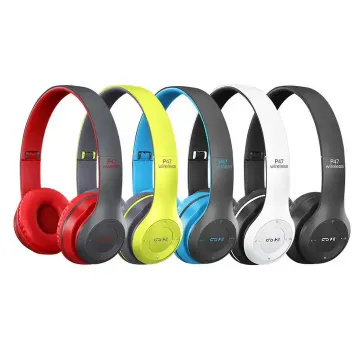 P47 Auriculares de juegos de cancelación de ruido sobre orejas inalámbricas a granel