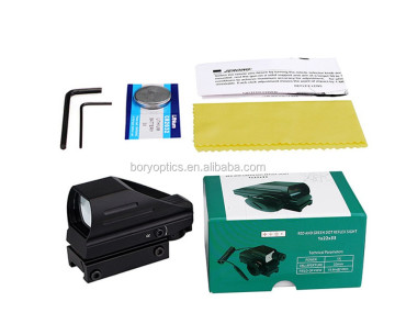 4 Kinds of Reticle Red Dot Sights for 20mm Mount - HD Lens Red Dot Scope Sight