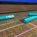 Tragbare Badminton Court Mat-Reißverschluss-Technologie