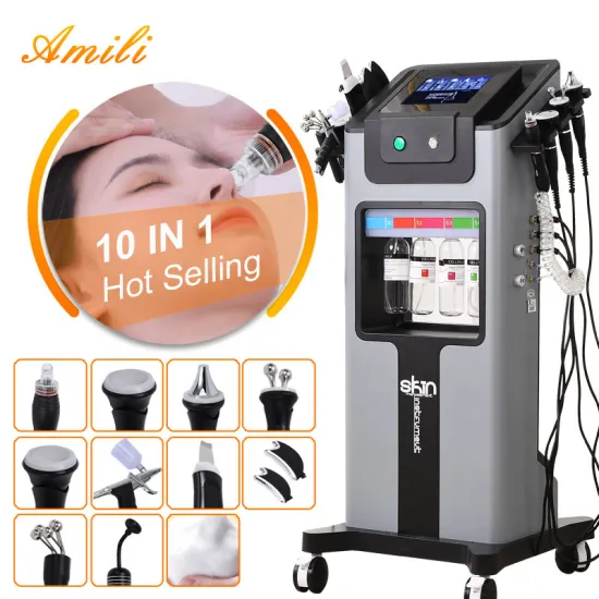 Oxygen Jet Facial Machine: Hydra Face Beauty Equipment for H2O2 Aqua Peel and Dermabrasion