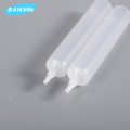 long needle nozzle tube with stand up cap eye cream plastic packaging tube