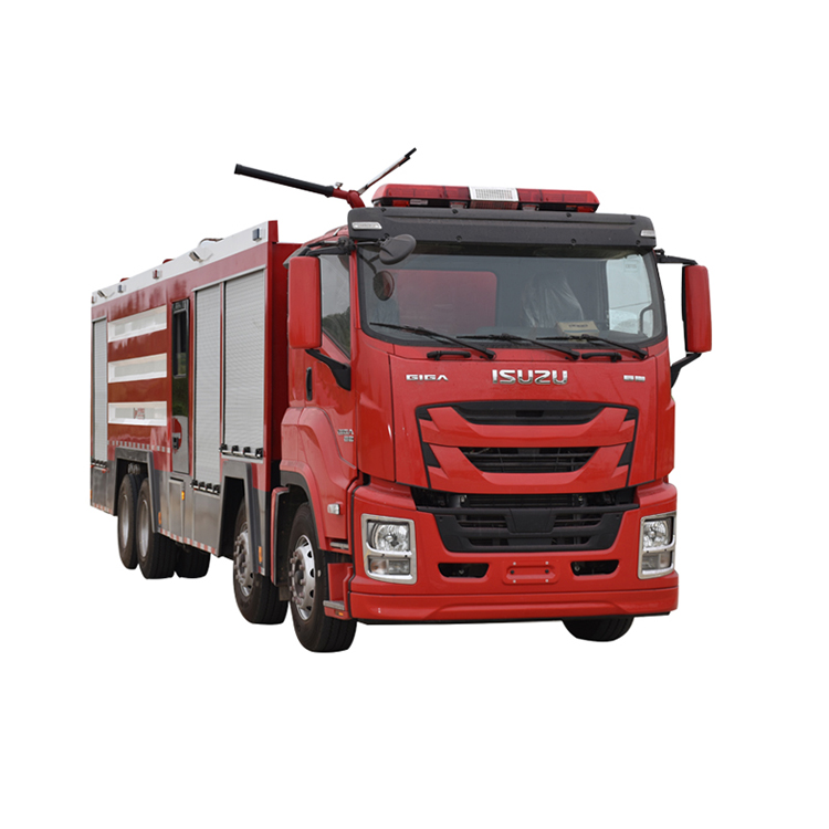 ISUZU emergency command powder fire fighting vehicle
