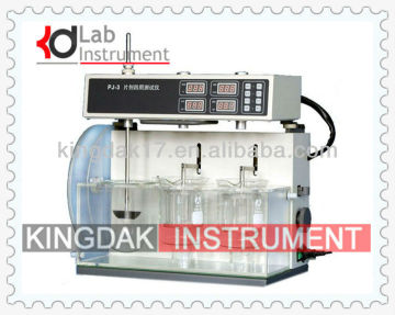 PJ-3 (Dissolution / Disintegration / Friability / Hardness) pharmceutical Tablet Tester