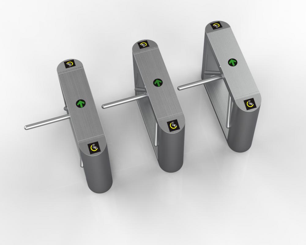 Stainless Steel RFID Vertical Tripod Turnstile