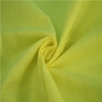 Yellow color needle punched cotton