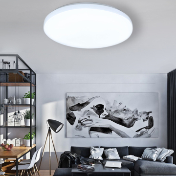 Modern Round LED Ceiling Light - 24w Design Lamp
