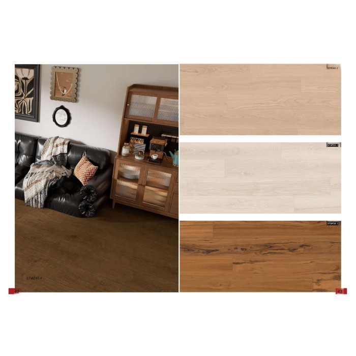 Digitálisan nyomtatott parafa padló