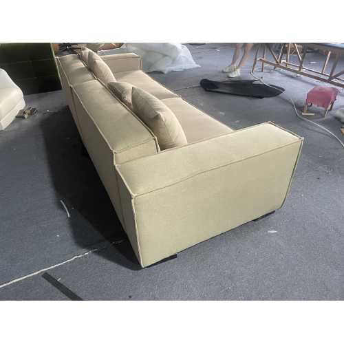 Modern Minimalist Decor Beige Modular Small Lounge Sofa
