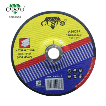 7 Inch SS Grinding Wheel 180x6x22mm for Inox