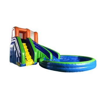 Colorful Inflatable Trampoline Slide: High Quality PVC Plastic Inflatable Castle
