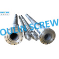 180/120, L/D=30 Conical Type Recycling Extrusion Screw and Barrel