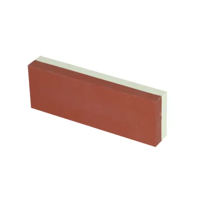 Brown Corundum Sharpening Stone Orange Red