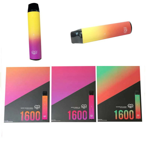 Bar de soplo E-cigarrillos vapes desechables 1600