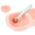 Baby Silicone Feeding Set Suction Snack Bowls Lid