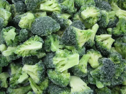 Chopped Iqf Fresh Frozen Foods , New Crop Healthy Chinese Frozen Broccoli