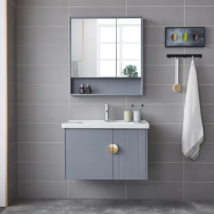 Modern Toilet Furniture Bathroom Vanities with Mirror