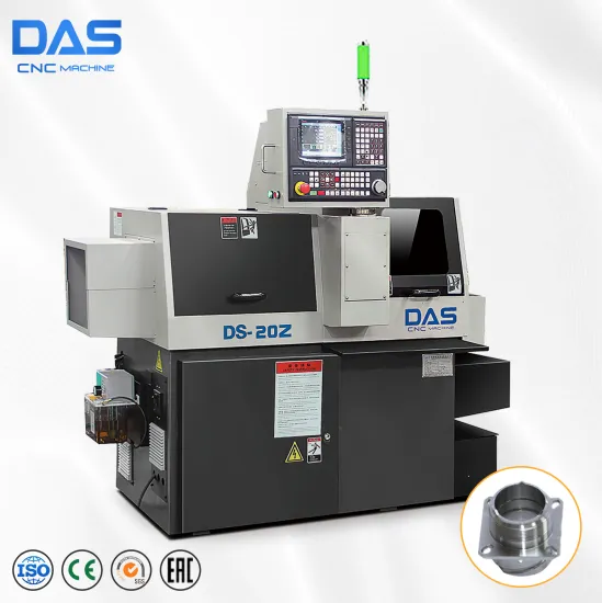 Metal Bar Processing CNC Lathe Machines with Linear Guides, 3-Axis Control, and Bar Feeders