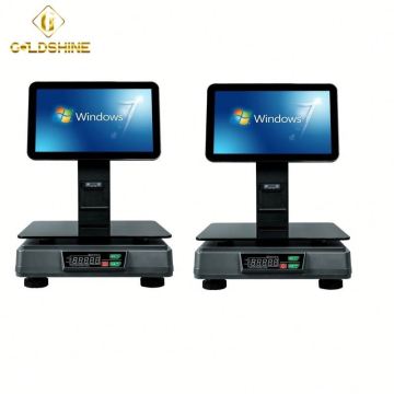 All-In-One Touch Screen Cash Register with Scale and Receipt Printer for Fruit Stores