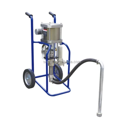 GP2045 Air-Powered Airless Paint Sprayer: High Viscosity Steel Structure Fireproof Paint Application Machine