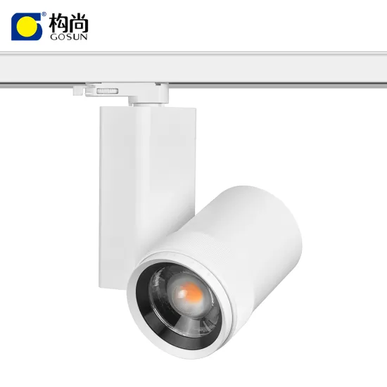 42W Supplier LED COB Color Adjustable Track Light 15-60 Degree Zoomable Aluminum Material