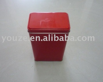2016 Hit square packing tin box