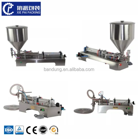 Small Bottle Liquid Filling Machine for Juice and Oil