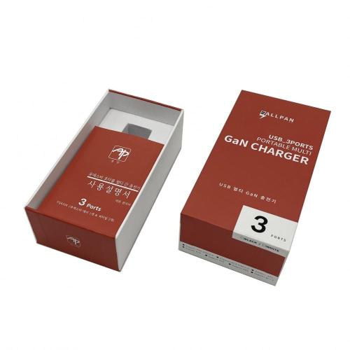 Luxe aangepaste USB Electronics Packaging Box met EVA