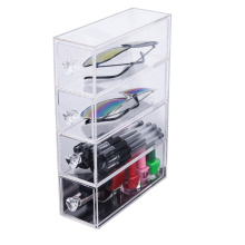 Cassetto contenitore organizer per vari organizzatori con custodia in acrilico trasparente OEM