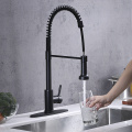 Pull Down Faucet Single Handle Kitchen Faucet Matte Black Mixer Manufactory