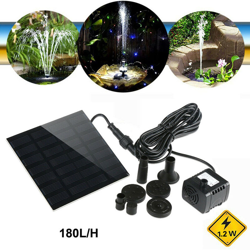 Solar Garden Fountain Pump Solar Garden Fountains Waterfalls Power Solar Bird Fountain Powered Water Pump Birdbath Fountain