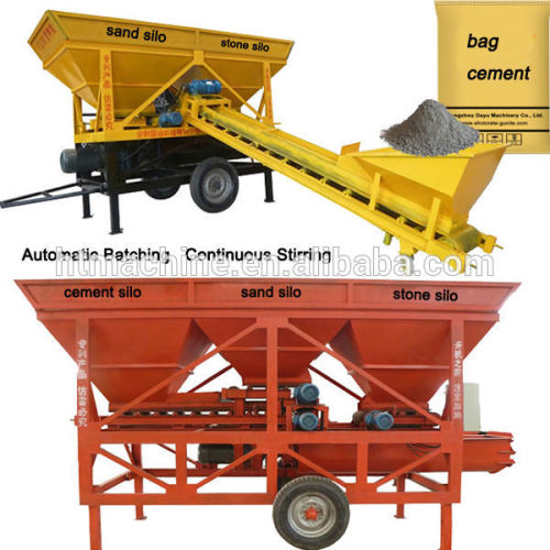 2016 New Type Advanced Mini Concrete Batching Plant