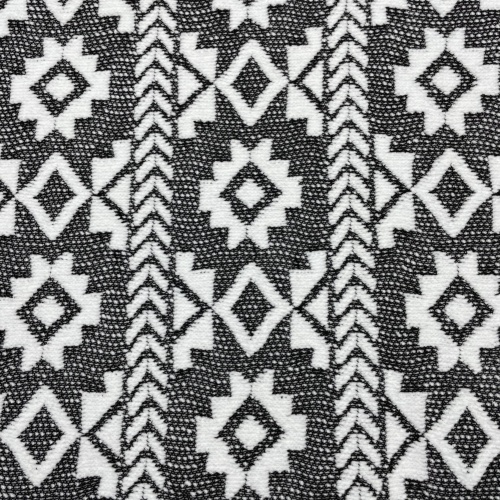 Wanita berpakaian kain chenille jacquard
