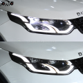 Land Rover Discovery Sport의 LED 헤드 라이트