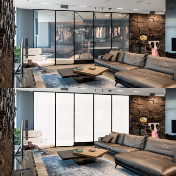 Film Glass PDLC Film Smart Self Adhesive Smart Film Switchable Glass Windows Windows