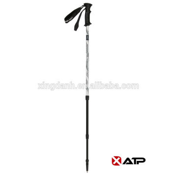 Inner lock anti shock TPR Grip Aluminium 7075 telescopic hiking pole