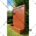 Outdoor Weathering Steel Garden Screen